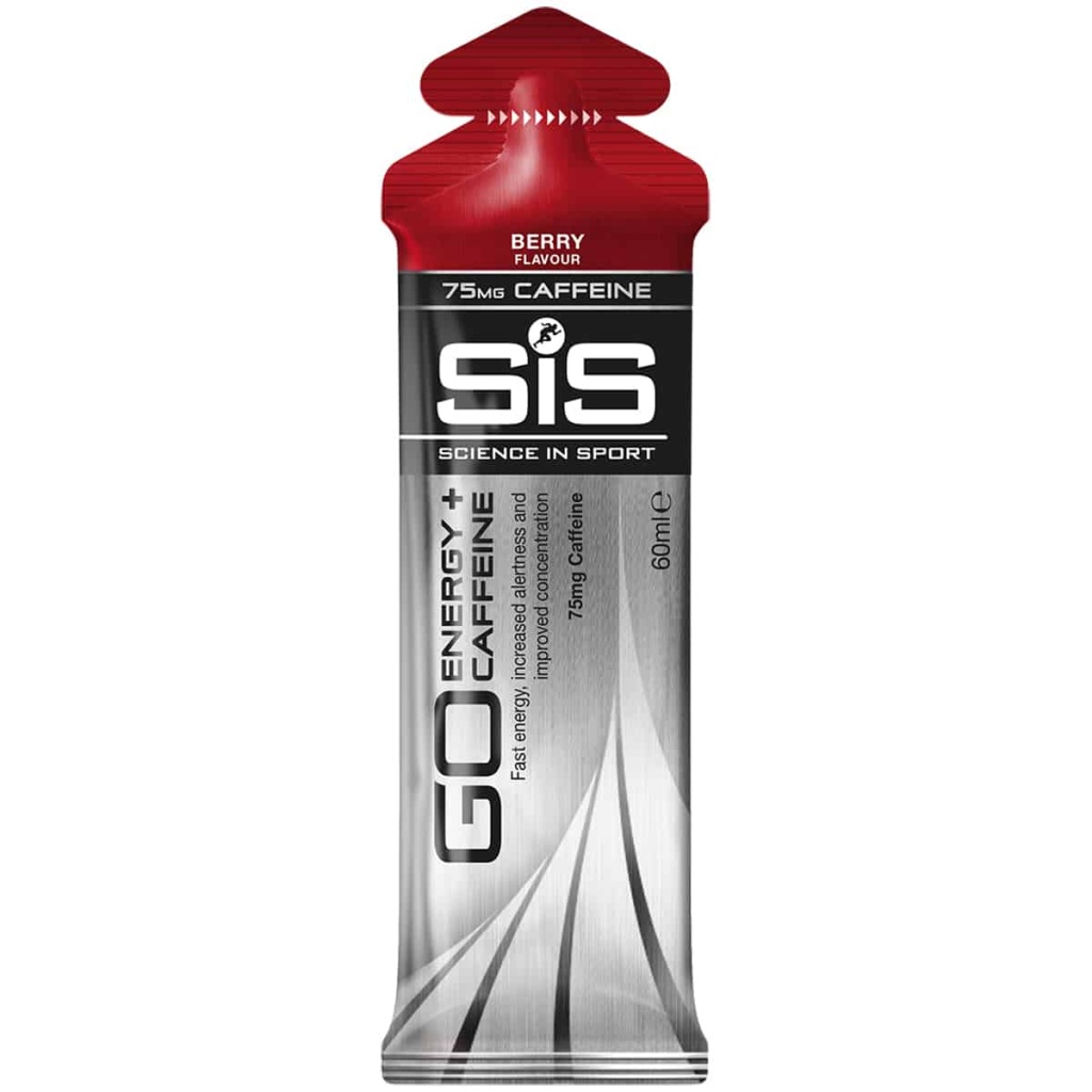 SIS GO Energy + Cafeïne Gel Berry