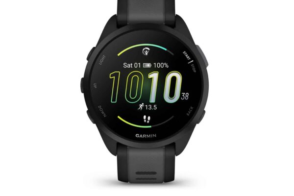Forerunner165_HR_black_front_0000_black_watchface