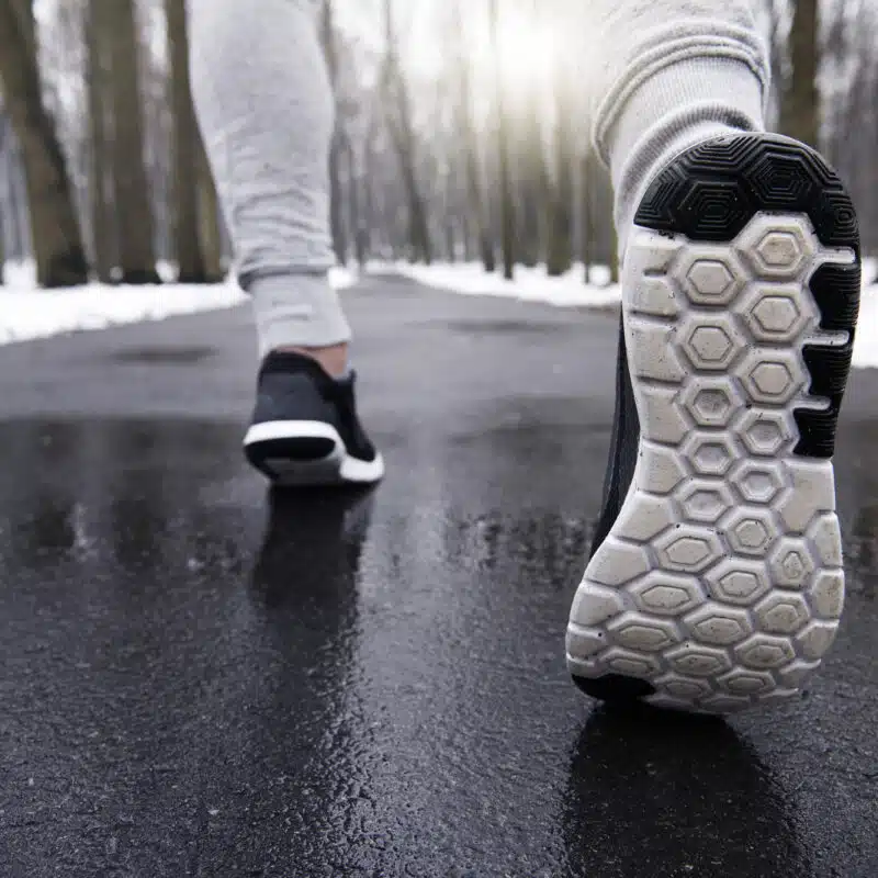 running in the cold